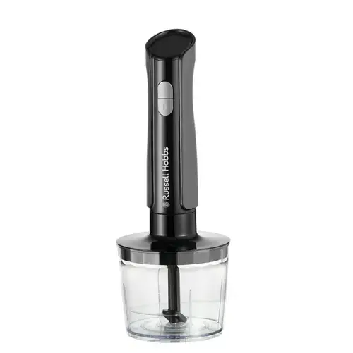 Blender vertical de mana Russell Hobbs Desire 27141-56, 500 W, 2 viteze + Pulse, Tocator de 0.5 l, Pahar 0.6l (Negru)