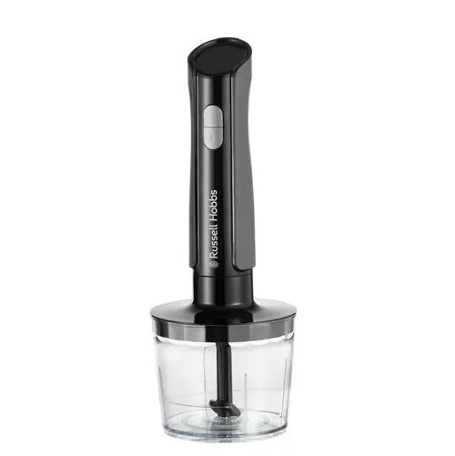 Blender vertical de mana Russell Hobbs Desire 27141-56, 500 W, 2 viteze + Pulse, Tocator de 0.5 l, Pahar 0.6l (Negru)