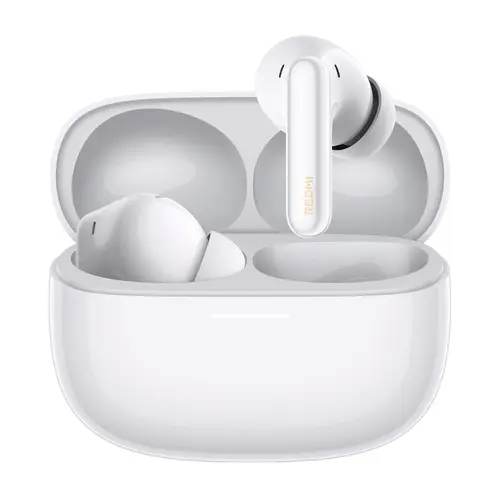 Casti True Wireless In-Ear Xiaomi Redmi Buds 8 Pro, Bluetooth 5.4, Hybrid ANC, 3 microfoane AI, Dolby Audio, LDAC, Autonomie 33 ore, IP54 (Alb)