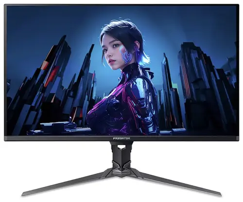 Monitor Gaming OLED Acer Predator 31.5inch X32X5bmiiphuzx, UHD (3840 x 2160), HDMI, DisplayPort, 240 Hz, 0.03 ms (Negru)