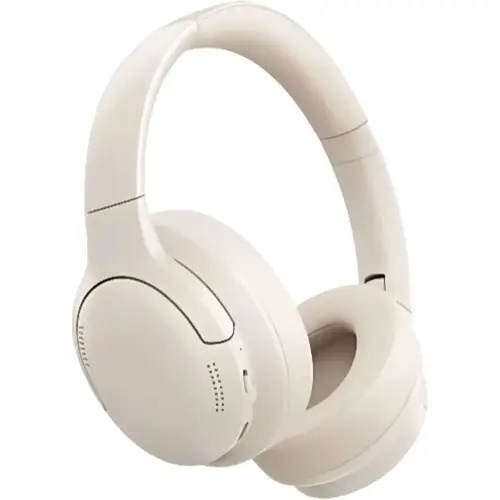 Casti Stereo Wireless Over-Ear Baseus Bowie Bass BH1 Lite, Noise Cancelling, 40mm Dynamic Drivers, Autonomie 80 ore, microfon pe casca, conectare prin Bluetooth 6.0 (Alb)