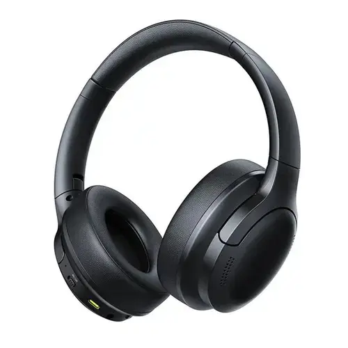 Casti Stereo Wireless Over-Ear Baseus Bowie Bass BH1 Lite, Noise Cancelling, 40mm Dynamic Drivers, Autonomie 80 ore, microfon pe casca, conectare prin Bluetooth 6.0 (Negru)