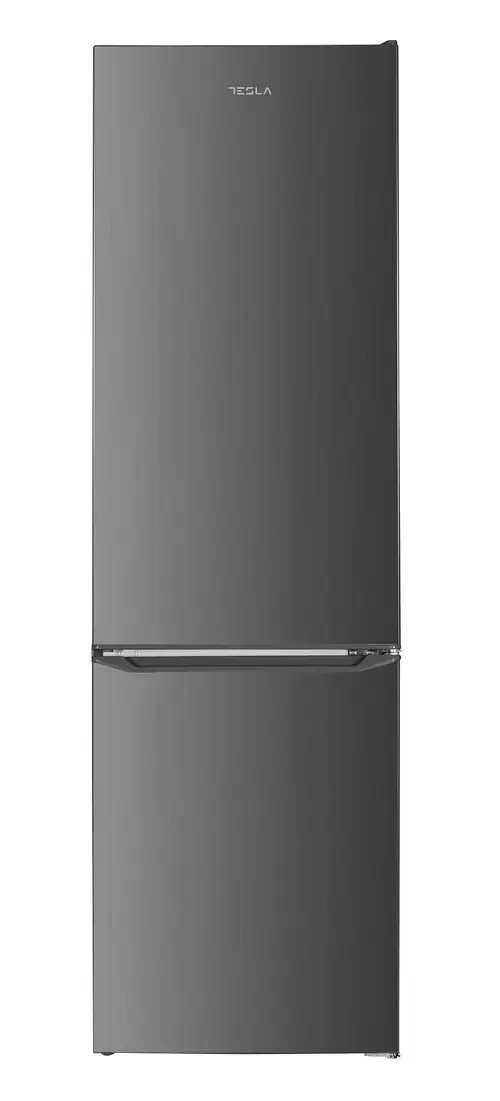 Combina frigorifica Tesla RC2600HXE, Clasa E, 262 l, Iluminare LED, H 180cm (Inox)