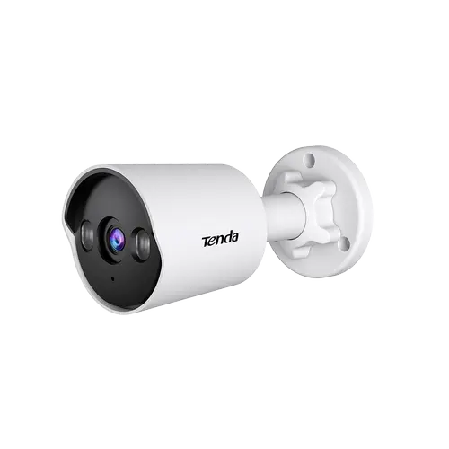 Camera supraveghere exterior IP Tenda TC3B24C-4, Bullet, exterior/interior, IR 30m, 4 Mpx 4mm, 2560x1440, microfon, 1 x RJ45, alimentare PoE IEEE 802.3af, carcasa metal