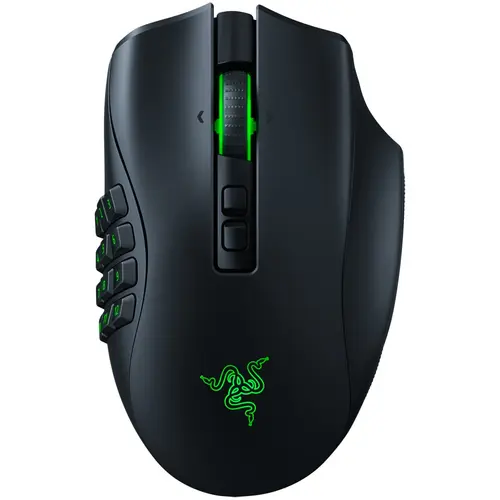 Mouse gaming wireless Razer Naga V2 Pro, 30.000 DPI (Negru)