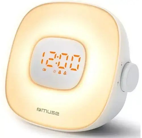 Radio cu ceas Muse ML-198 CR (Alb)