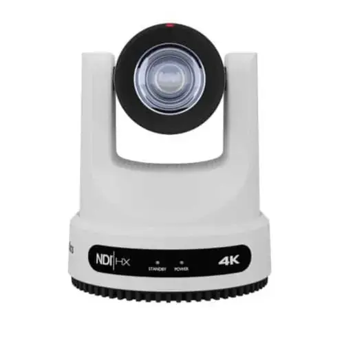 Camera productie video PTZOptics Move 4K, 20 x zoom optic, SDI/HDMI/USB/IP (Alb)