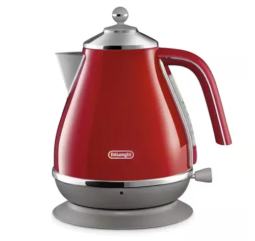 Fierbator apa De'Longhi Icona Capitals KBOC 2001.R, 2000 W, 1.7 L (Rosu)