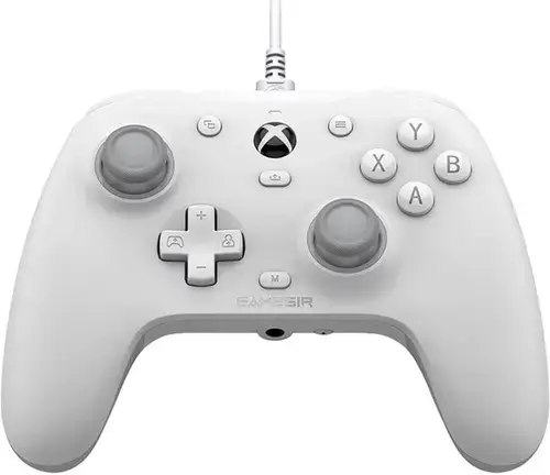 Controller cu fir GameSir G7 pentru Xbox One, Xbox Series X/S (Alb)