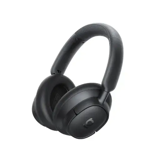 Casti Stereo Wireless Baseus Bass BH1 NC, Bluetooth 6.0, Hybrid ANC, Autonomie 80 de ore, 5 Microfoane ENC cu AI (Negru)