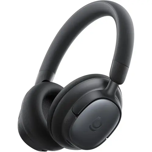 Casti Stereo Wireless Baseus Bowie MH1, ANC, 5 Microfoane cu AI, Autonomie pana la 80 de ore (Negru)
