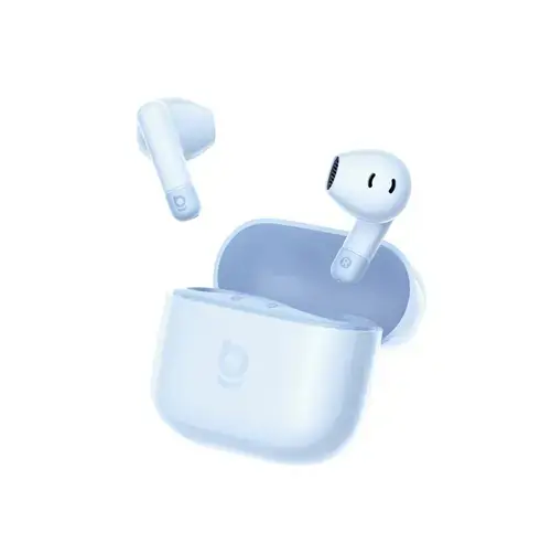Casti True Wireless Semi In-Ear Baseus Bass BS2 Lite, Bluetooth 6.0, Autonomie 40 ore, ENC, 2 microfoane, IP55 (Albastru)