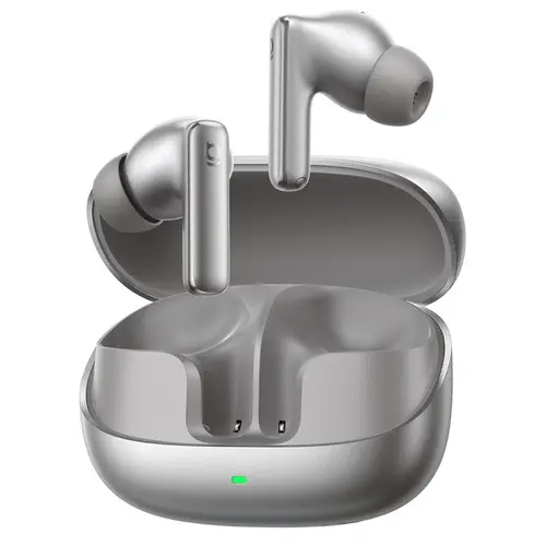 Casti True Wireless In-Ear Baseus Bowie MP1, Bluetooth 6.0, Hybrid ANC, Autonomie pana la 10/40 ore, 6 Microfoane cu AI, IP55 (Titan)