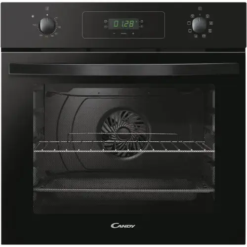 Cuptor incorporabil Candy FIDC N665, Electric, Curatare Catalitica, 65 L, Display (Negru)