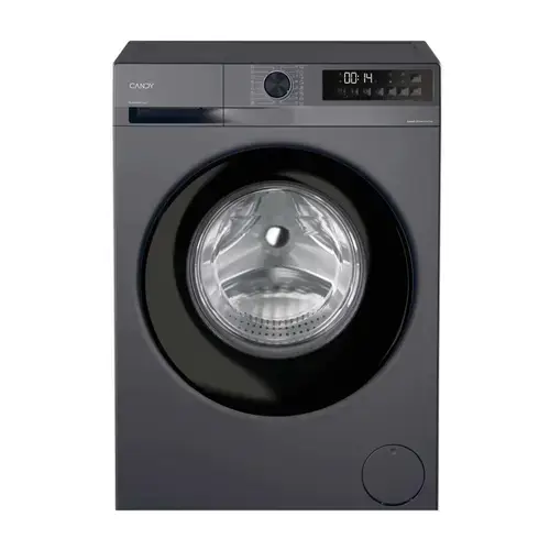 Masina de spalat rufe Candy Pro Wash 300 GD 48SB6G-S, 8 kg, 1400 rpm, Clasa A, Inverter BPM, ProActive Wash, Easy Iron, Smart Wash, Clean Shield, AI Silent Motion (Gri inchis)