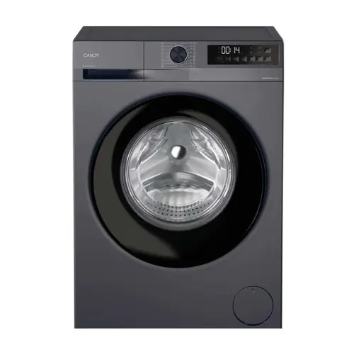 Masina de spalat rufe Candy Pro Wash 300 GD 48SB6G-S, 8 kg, 1400 rpm, Clasa A, Inverter BPM, ProActive Wash, Easy Iron, Smart Wash, Clean Shield, AI Silent Motion (Gri inchis)