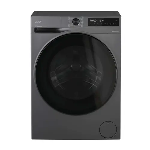 Masina de spalat rufe Candy ProWash 550 BP 49SBL8G-S, 9 kg, 1400 rpm, Clasa A, Wi-Fi, Speed Drive Inverter, ProActive Wash, Abur, Antibacterian, AI Silent motion, Clean Shield, Smart Spray (Gri inchis)