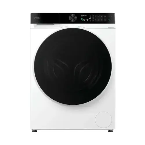Masina de spalat rufe cu incarcare frontala Candy ProWash 750 BQ 48SBL10U-S, 8 kg, 1400 RPM, Clasa A, 19 programe, hOn, Ecran TFT, AI Silent Motion (Alb)