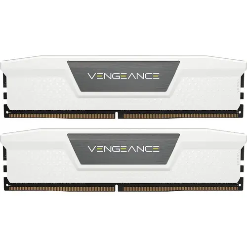 Memorie Corsair Vengeance White 64GB (2 x 32GB) DDR5 6000MHz CL30 Dual Channel Kit