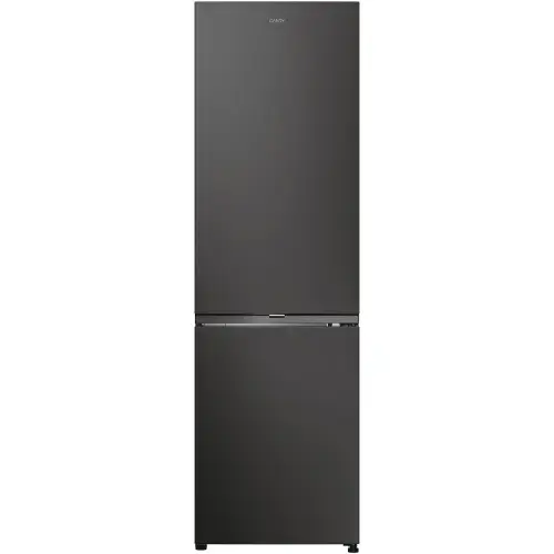 Combina frigorifica Candy City Fresco 300 CNCQ2T518EB, 279 litri, Clasa E, Total No Frost Circle Fresh, Fresh Area, H 182.5 cm (Negru)