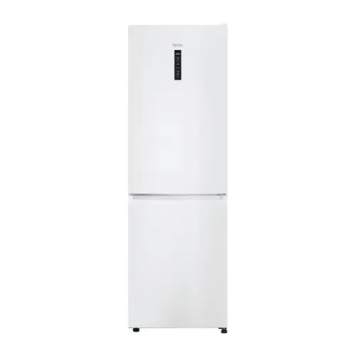 Combina frigorifica Haier EHD3PWDNPW186, 352 litri, Total No Frost, Clasa D, Conectivitate WiFi/ hOn app, Air Surround, MyZone, SuperCooling, SuperFreezing, Mod Holiday, Display exterior, H 185 cm (Alb)