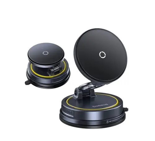 Suport auto cu incarcare Baseus PrimeTrip VC2 Flex Pro, 15 W (Negru)
