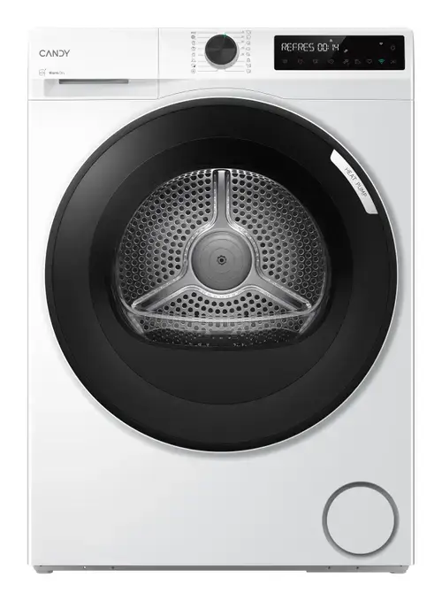 Uscator de rufe Candy ProDry 500 BRS 7N2BX-S, 7 kg, 16 programe, Clasa D, Pompa de caldura, Wi-Fi, Easy Iron Plus, Hygiene, Warm Dry, Genius (Alb)