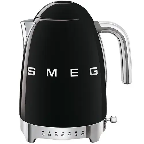 Fierbator Smeg KLF04BLEU, 2400 W, 1.7 L (Negru)