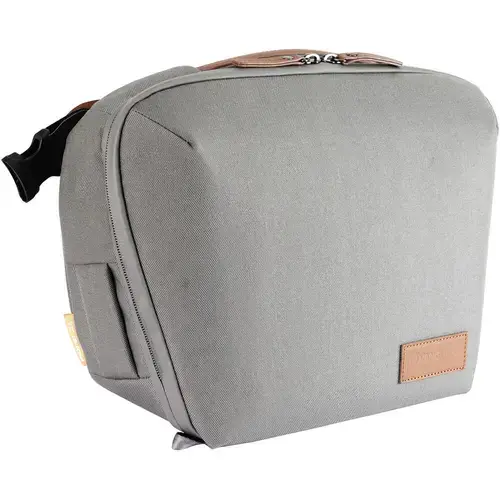 Geanta foto Vanguard VEO CITY CB34, 8 l, Compartiment camera cu interior ajustabil, Compartiment tableta 12.9inch (Gri)