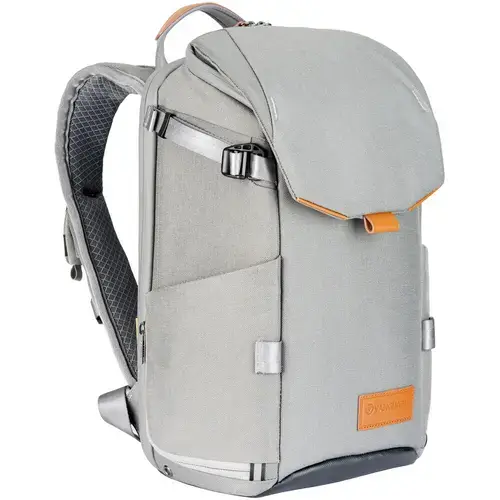 Ghiozdan Vanguard VEO CITY B37, 12 L, Husa Rezistenta la apa, Compartiment tableta 10.9inch (Gri)