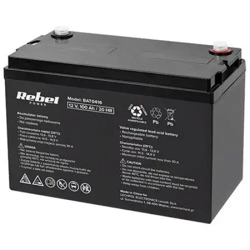 Acumulator Gel 12V/100AH Rebel Power BAT0416