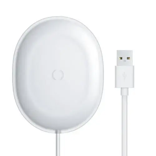Incarcator Wireless Baseus Jelly, Induction Charger, 15W (Alb)
