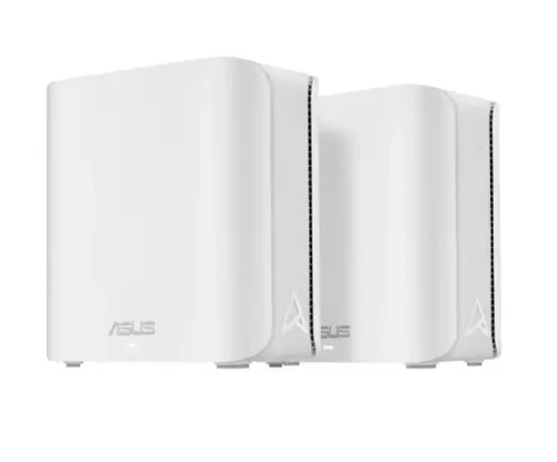 Sistem Wi-Fi Mesh ASUS ZenWiFi BD4(W-2-PK), BE3600, Dual-Band, acoperire 600 metri patrati, Quad-Core 1.5GHz CPU, 128MB-512MB Flash-RAM, 2.5G dual-port, AiProtection Pro, Adaptive QoS, VPN server-client, Beamforming, UTF-8 SSID, AiMesh