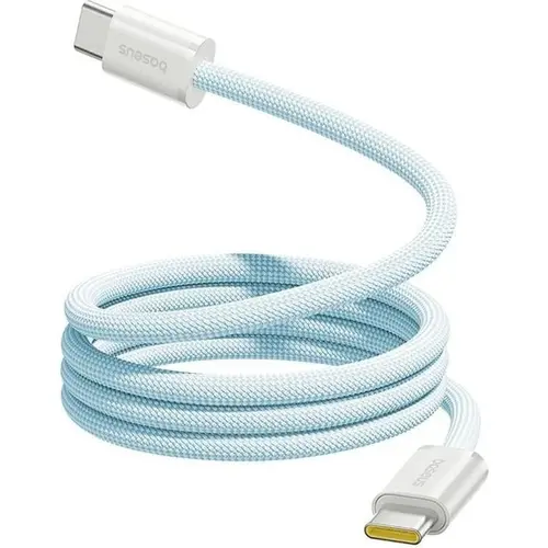 Cablu de date Baseus Dynamic 4 Pro, USB-C, 100W, 1m, sistem magnetic (Albastru)
