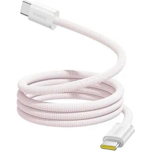 Cablu de date Baseus Dynamic 4 Pro, 100W, USB-C, 1m, sistem magnetic (Roz)