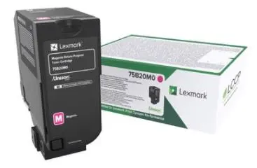 Toner Lexmark 75B20M0, 10000 pagini (Magenta)