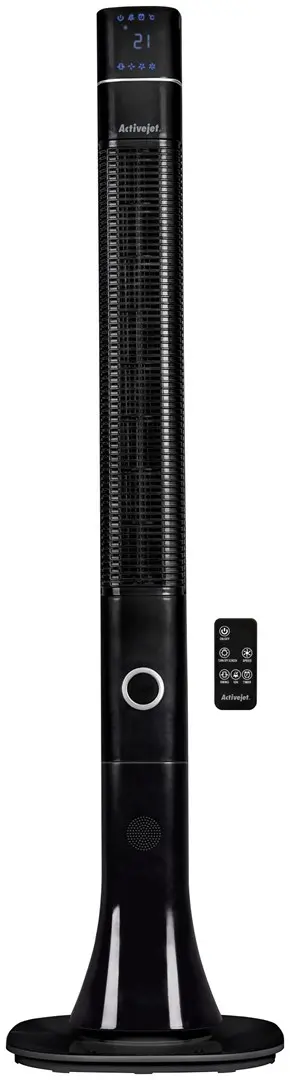 Ventilator turn ActiveJet Selected WKS-120CPJ, 60 W, Timer, 3 viteze (Negru)