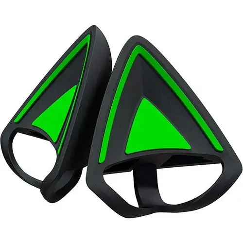 Accesoriu gaming Razer Kitty Ears V2, Pentru casti (Negru/Verde)