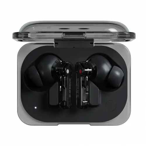 Casti True Wireless Nothing Ear (a) B162, Bluetooth, ANC, MultiPoint, Negru