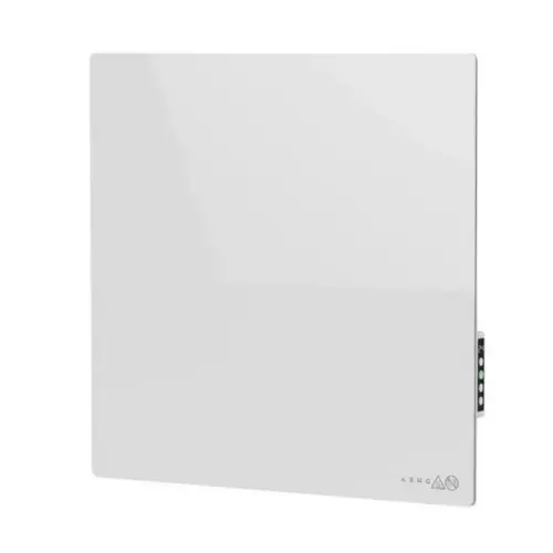 Convector electric de perete AENO AGH0011S, 500W, 12 m², LED, Wi-Fi, Senzori de inclinare si cadere, IP24 (Alb)