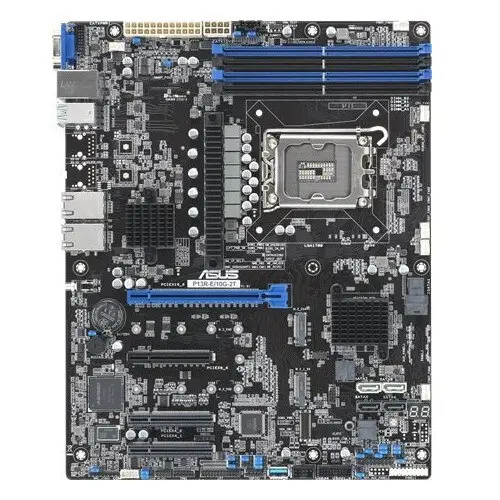 Placa de baza server ASUS P13R-E/10G-2T ATX, 4xDIMM, 8xSATA, LGA 1700, Compatibil cu Xeon E / Pentium, DDR5 4400 ECC UDIMM