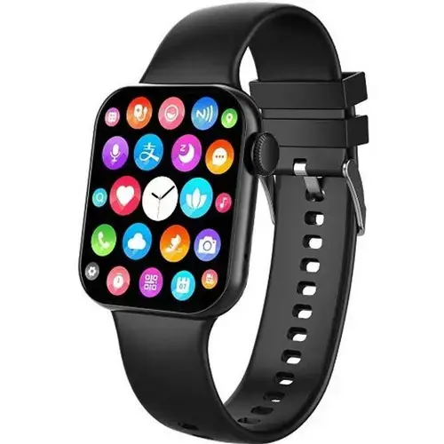 Smartwatch Maxcom FW26 Oxygen Pro, Ecran 1.86inch, IP67, Bluetooth, Monitorizare Sanatate (Negru)