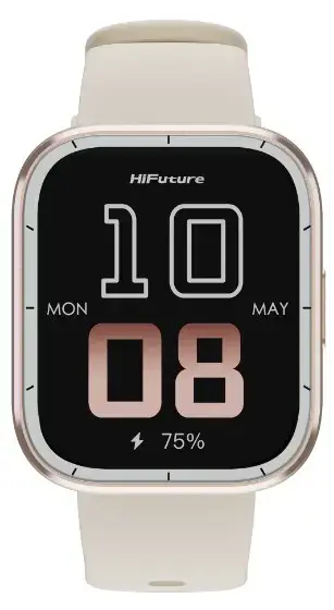 Smartwatch HiFuture ZONE3, Ecran IPS 1.85inch, carcasa aluminiu, Apeluri Bluetooth, pana la 7 zile autonomie, 1 ATM (Roz)