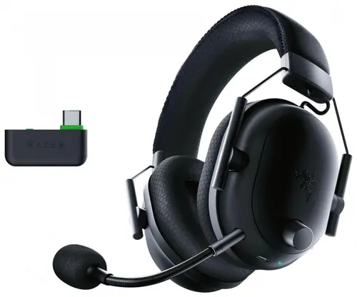 Casti Gaming Wireless Razer BlackShark V2 Pro Xbox, Bluetooth, Microfon, Izolare zgomot pasiva, Multiplatforma, Autonomie 70 ore (Negru)