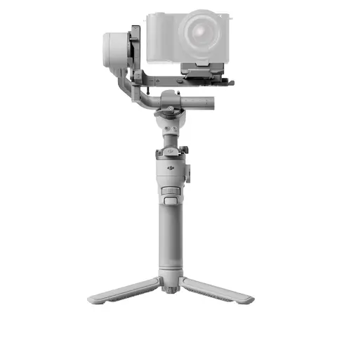 Stabilizator DJI Ronin S4 Mini, Bluetooth 5.1, 3100mAh, Montare 1/4inch-20, Android/iOS, Pentru camere video si telefoane (Alb)