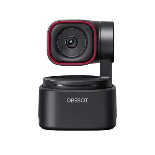 Camera web Obsbot Tiny 3 Lite, 4K, PTZR, Control AI (Negru)