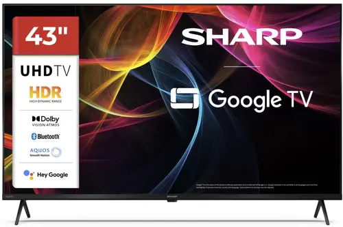 Televizor LED Sharp 109 cm (43inch) 43HL4265E, Ultra HD 4K, Smart TV, WiFi