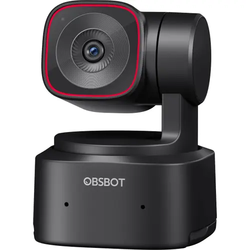 Camera web Obsbot Tiny 2 Lite, 4K PTZ, USB-C, Microfon, Control AI (Negru)