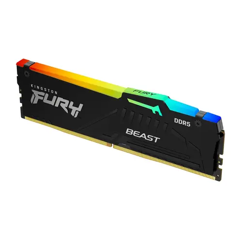 Memorie Kingston FURY Beast RGB XMP/EXPO, 32GB, DDR5-5600 MHz, CL36