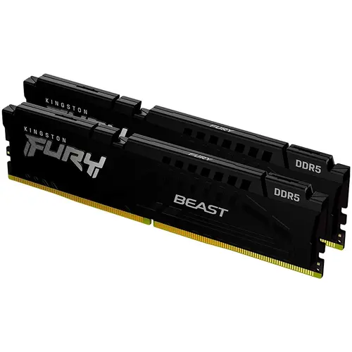 Kit Memorie Kingston FURY Beast XMP/EXPO, 64GB, DDR5-5600 Mhz, Dual Channel